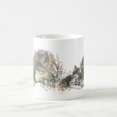 Waterverf Moeder Wolf & Cubaanse dierenkunst Koffiemok (Center)