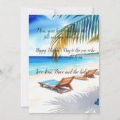 Waterverf Moederdag Kaart (Achterkant)