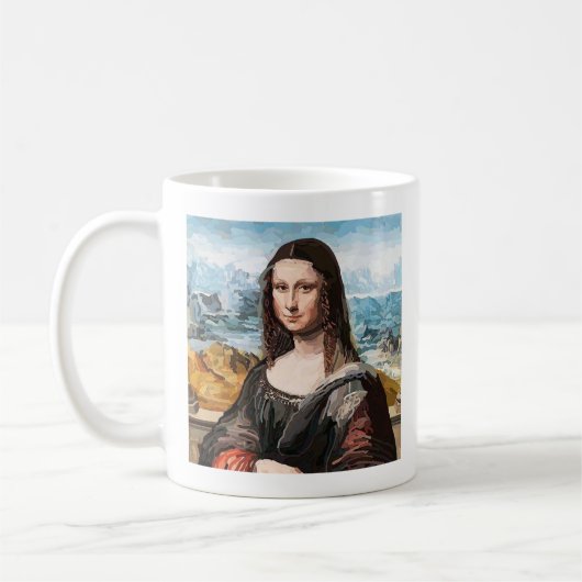 Waterverf Mona Lisa Mok (Links)