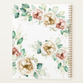 waterverf monogram 2023 Maandelijks Maandelijks Planner (Achterkant)