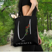 Waterverf monogram letter U docent Draagtas