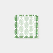 Waterverf Monstera Leaves