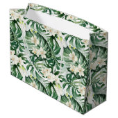 Waterverf Monstera leest Bridesmaids Hartelijk dan Groot Cadeauzakje (Achterkant Gekanteld)