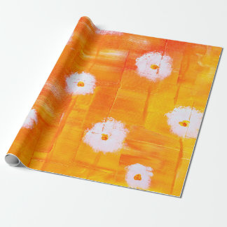 Waterverf mooie bloemen cadeaupapier