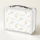 Waterverf Moon Stars & Cloud Pattern (Achterkant)