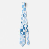 Waterverf motieven stropdas (Voorkant)