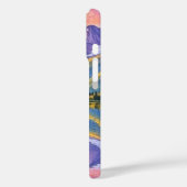 Waterverf Mountain Lake Landschap Case-Mate iPhone Case (Achterkant / Links)