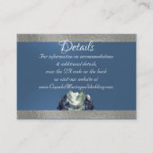 Waterverf Mountain & Ribbon Blue 2, QR-code Informatiekaartje (Voorkant)