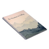 Waterverf Mountain Spiral Notitieboek (Rechterzijde)