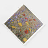 Waterverf Mountain Wildflower Servet (Hoek)