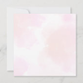 Waterverf Mushroom Fairy 1st Birthday Forest Kaart (Achterkant)