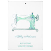 Waterverf naadbelasting naaimachine klembord (Achterkant)