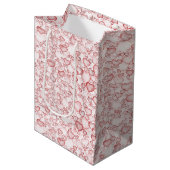 waterverf naadloos patroon medium cadeauzakje (Voorkant Gekanteld)