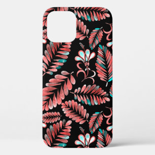 Waterverf naadloos patroon met achtergrond iPhone 12 hoesje