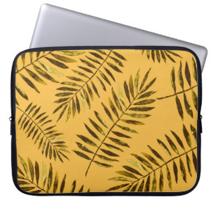 Waterverf naadloos patroon met kleurrijk abstract laptop sleeve