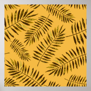 Waterverf naadloos patroon met kleurrijk abstract poster