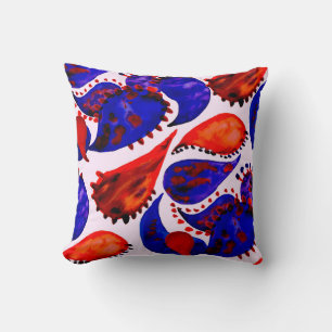 Waterverf naadloos patroon met paisley. Abstract Kussen