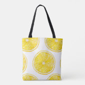 Waterverf naadloos patroon met rijpe plak van het draagtas (Achterkant)