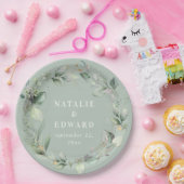 Waterverf naaldhout bord decor papier (Feest)