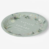 Waterverf naaldhout bord decor papier (Gekanteld)