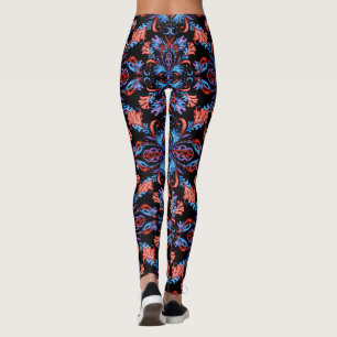 Waterverf nacht leggings
