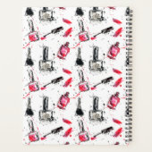 Waterverf Nail Pools Patroon Planner (Achterkant)