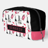 Waterverf Nail Pools Patroon Toilettasje (Rechterhoek)