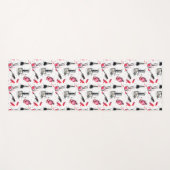 Waterverf Nail Pools Patroon Yogamat (Voorkant (horizontaal))