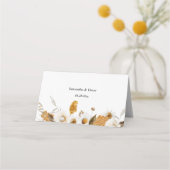 Waterverf najaar geel en wit Lijst (Achterkant)