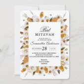 Waterverf najaar geel en wit Lijst Kaart (Voorkant)