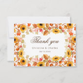 waterverf najaar herfst gebladerd kaart (Voorkant)