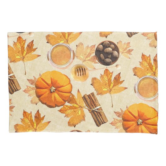 Waterverf najaar Magische  scènes Kussensloop (Voorkant)