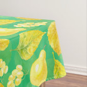 Waterverf najaarpatroon tafelkleed (Voorbeeld)