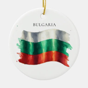 Waterverf nationalisme trots keramisch ornament