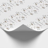 Waterverf - Natuur opslaan Cadeaupapier (Hoek)