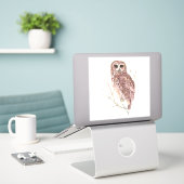 Waterverf Natuur van wilde vogels Sticker (Laptop op bureau)