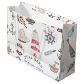 Waterverf Nautical Elements Sailor Groot Cadeauzakje (Voorkant Gekanteld)