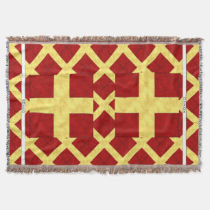 Waterverf Nautical Signal Maritime Vlag Deken