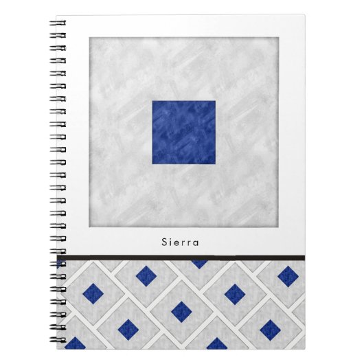 Waterverf Nautical Signal Maritime Vlag Notitieboek (Voorkant)