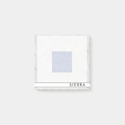 Waterverf Nautical Signal Maritime Vlag Post-it® Notes (Voorkant)