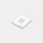 Waterverf Nautical Signal Maritime Vlag Post-it® Notes (Schuin)