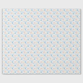 Waterverf nautisch cadeaupapier (Vlak)