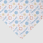 Waterverf nautisch tissuepapier (Detail)