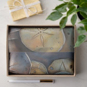 Waterverf Nautisch Zanddollar Decoupage Papier (Geschenk)