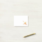 Waterverf Nazca Hummingbird Post-it Notes (Op bureau)