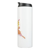 Waterverf Nazca Hummingbird Thermosbeker (Geroteerd rechts)