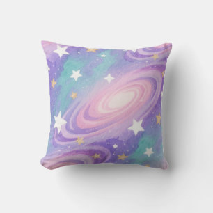 Waterverf Nebula Swirls Patroon ontwerp Kussen