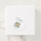 Waterverf Nieuw Chapter Baby shower Bedankjes Labels (In situ)