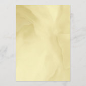 Waterverf Noelle Gold met Snow Wedding Menu (Achterkant)