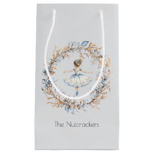Waterverf Notenkraker Ballerina Kerst Klein Cadeauzakje